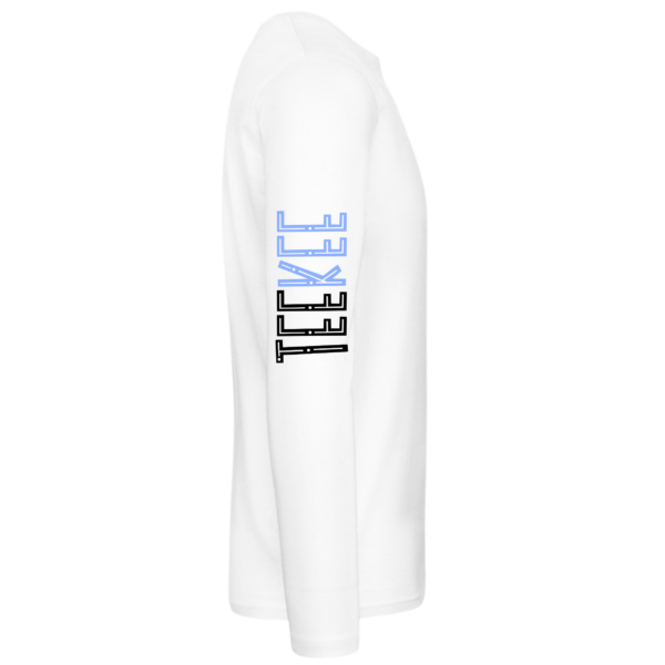 White T-Shirt | Long Sleeve - Image 10
