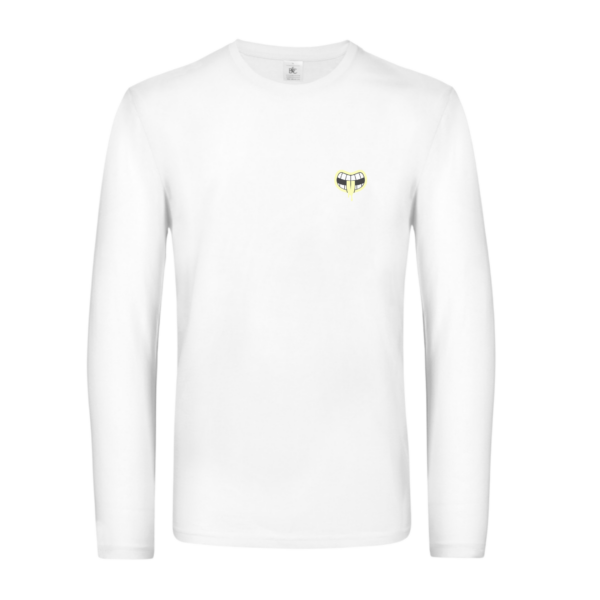 White T-Shirt | Long Sleeve - Image 9
