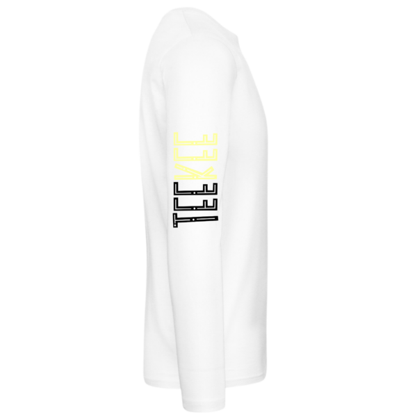 White T-Shirt | Long Sleeve - Image 8