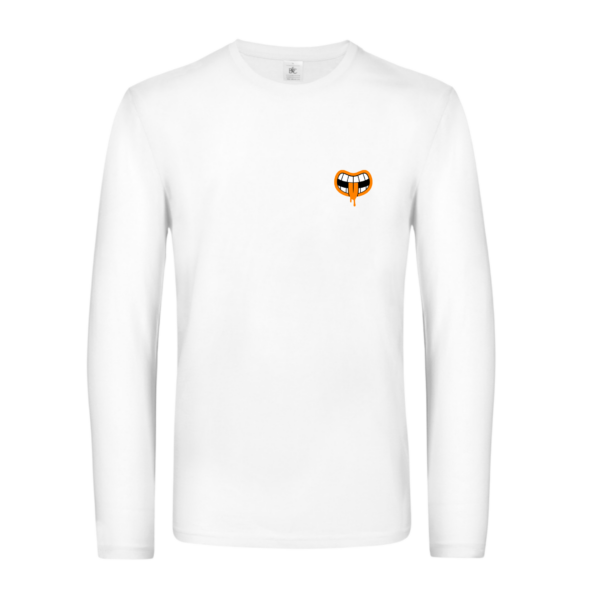 White T-Shirt | Long Sleeve - Image 7
