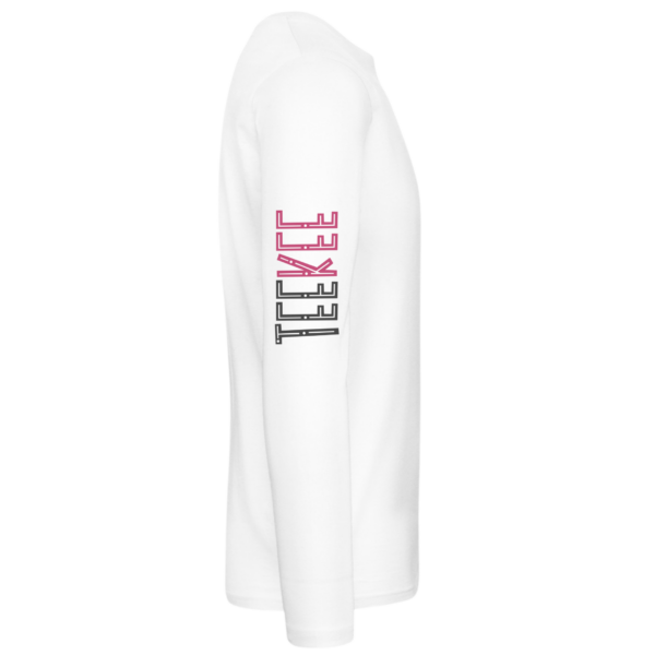 White T-Shirt | Long Sleeve - Image 4