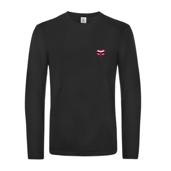 Black T-Shirt | Long Sleeve - Image 6