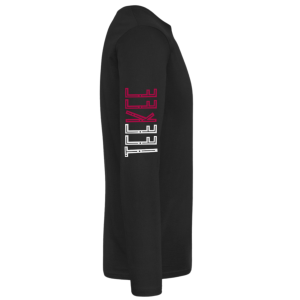 Black T-Shirt | Long Sleeve - Image 5