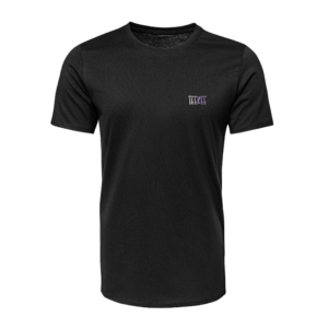 Black T-Shirt | Text