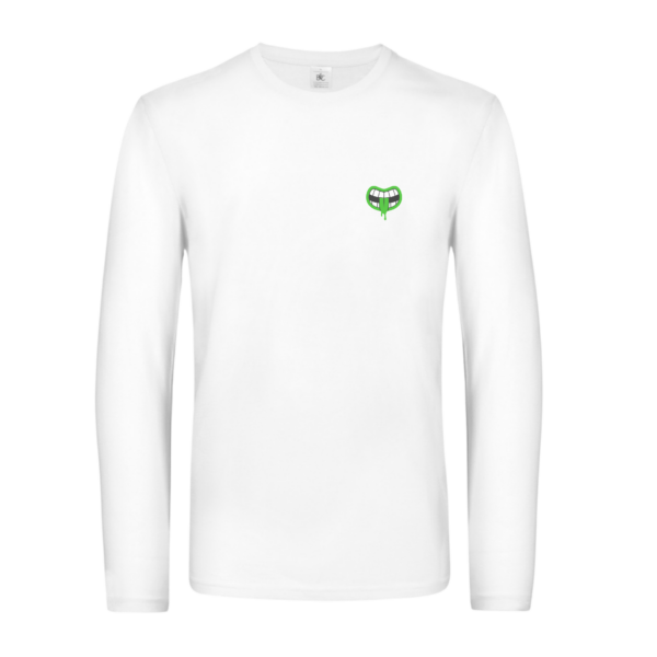 White T-Shirt | Long Sleeve - Image 21