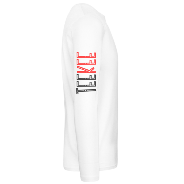 White T-Shirt | Long Sleeve - Image 16