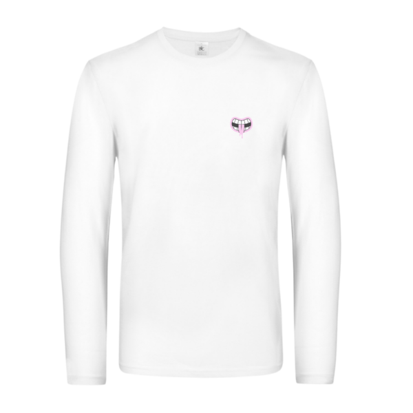 White T-Shirt | Long Sleeve - Image 13