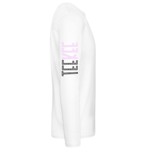 White T-Shirt | Long Sleeve - Image 12
