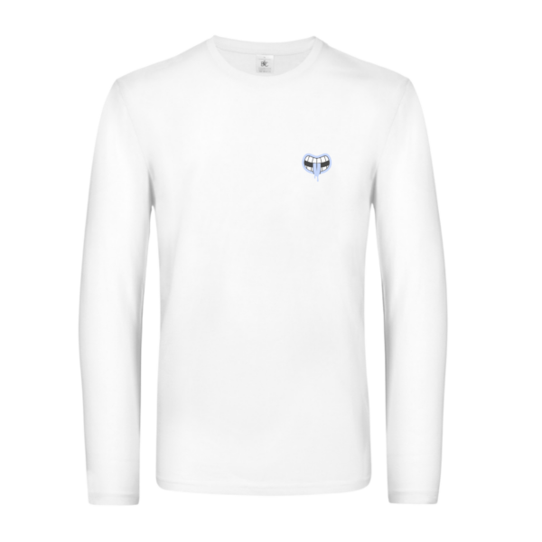 White T-Shirt | Long Sleeve - Image 11